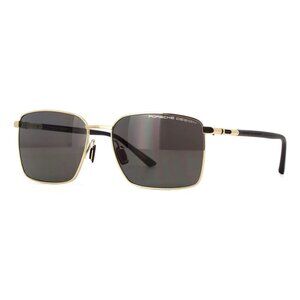 A0937Z New PORSCHE DESIGN Gold Square P8973 D Sunglasses Women
